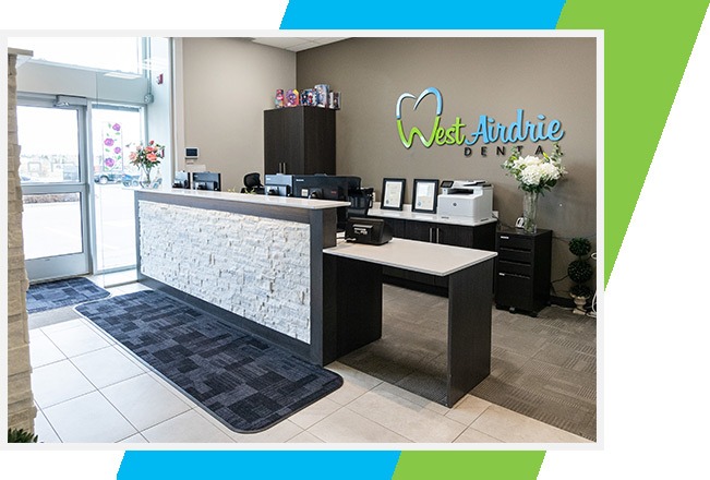 Reception Area West Airdrie Dental | General & Family Dentist | West Airdrie