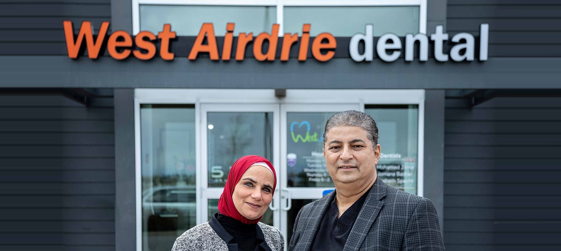 Dr. Jomana Badran & Dr. Mohamed Zeina West Airdrie Dental | General & Family Dentist | West Airdrie