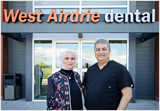 Dr. Jomana Badran & Dr. Mohamed Zeina West Airdrie Dental | General & Family Dentist | West Airdrie